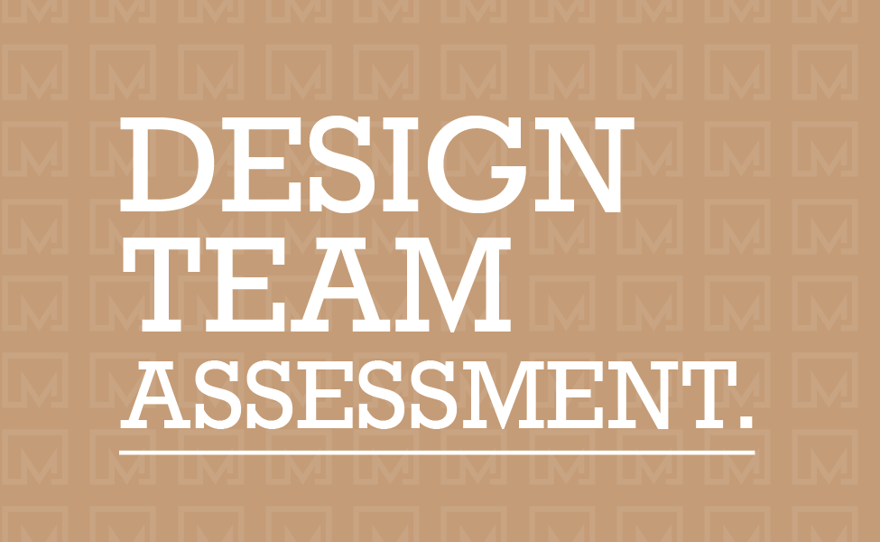 Design Team Assessment