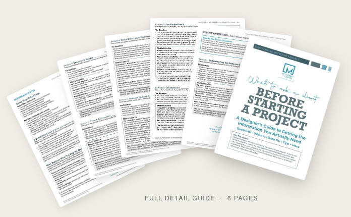 What to Ask a Client Before Starting Any Project Bundle
