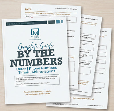 By the Numbers Formatting—Complete Guide